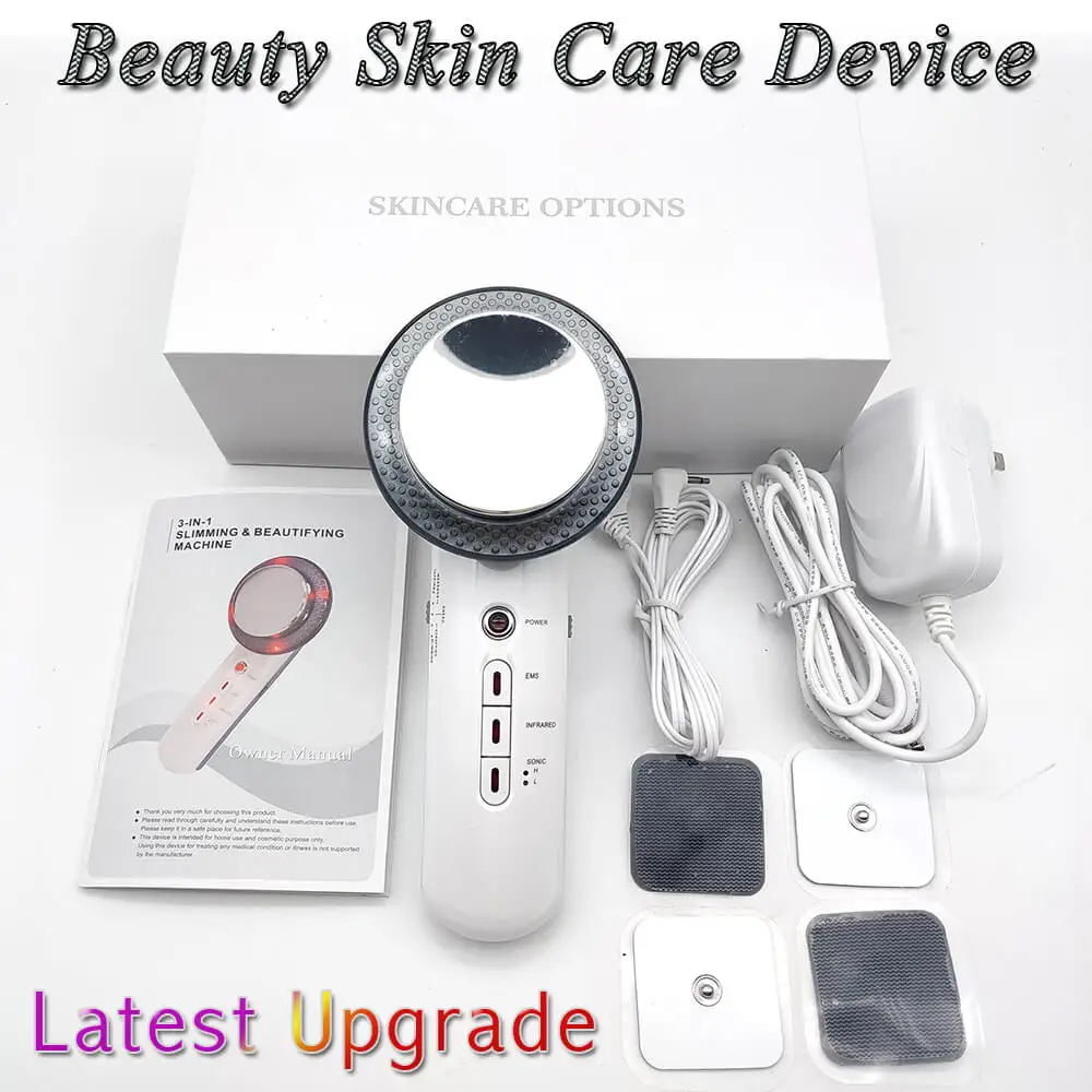 페이셜 스킨 슬림 블랙헤드 클리너 필링 여드름 모공 리무버 초음파 LED 광자 패치 갈바닉 RF  적외선 치료 스파, 뷰티 헬스 케어 관리