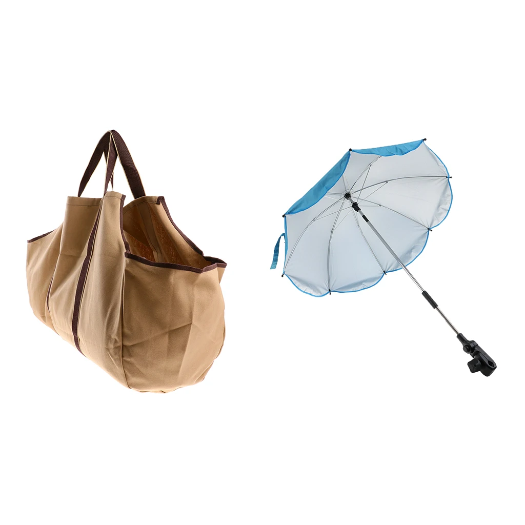 Пляжный зонт с зажимом на любую погоду водонепроницаемый и Круглый Стеллаж для хранения Большая вместительная сумка для переноски