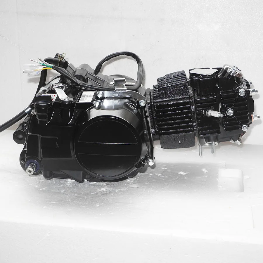 LIFAN LF140 140CC двигатель с масляным охлаждением ручной запуск сцепления 4 скорости для питбайка и мотоцикла