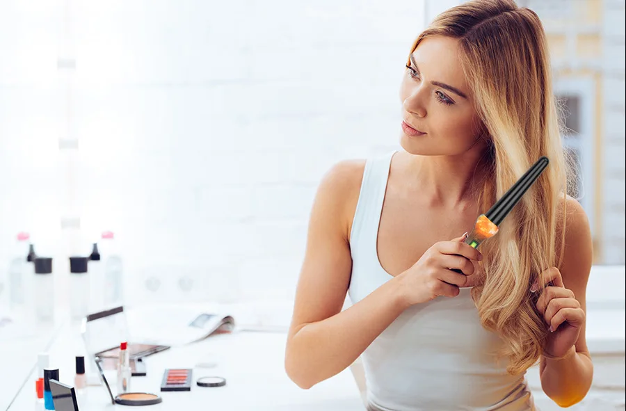 HairDiva Galaxy Mini, автоматический двойной фен для волос и щипцы для завивки волос, конусные щипцы для завивки волос с фен для волос, Secador De Cabelo