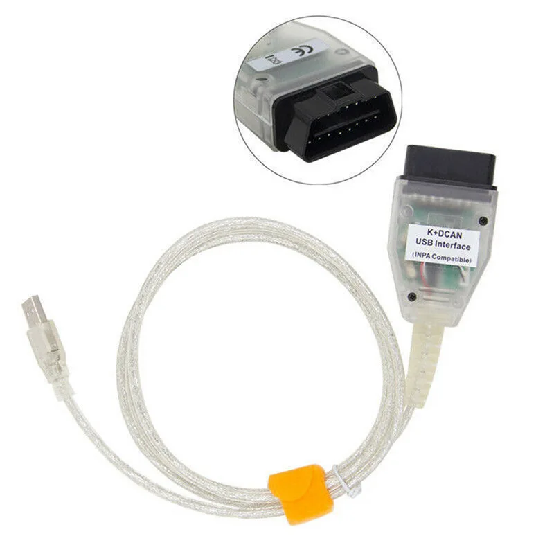 

INPA K+CAN K+DCAN Diagnostic USB Interface Cable Switch + CD Driver for BMW Diagnostic Tools Read and Delete Errors Car Repair