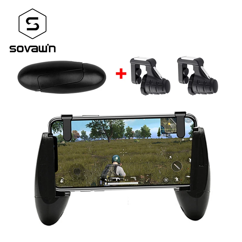 Мобильный телефон контроллер Кнопка Fire Aim ключ PUBG геймпад триггер игровой шутер