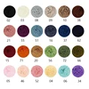 200M Solid Tufting Yarn 8 Strands 5mm Yarn For Rug Cotton Yarn For Tufting Gun 24Color Cotton Knitting yarn 195g 2