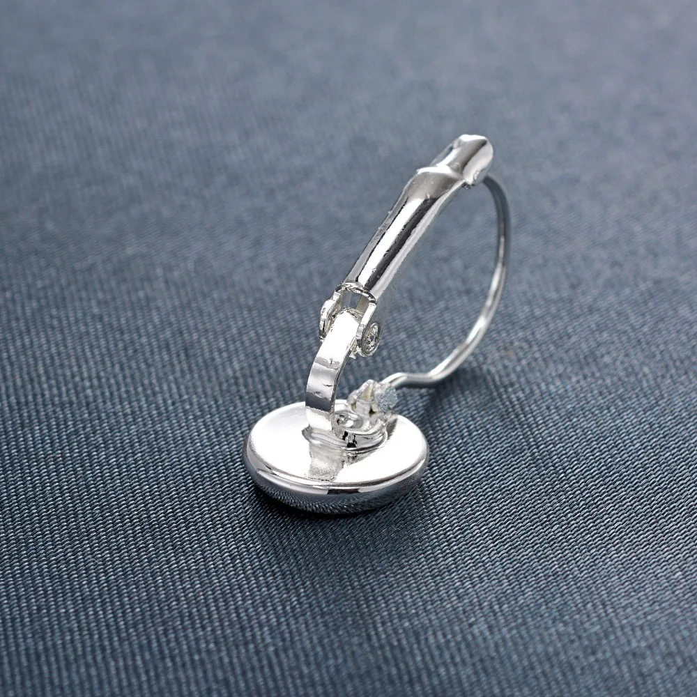 20 шт. основа для сережек из нержавеющей стали 12 мм|base earrings|metal bezelearring backs |