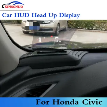 

OBD OBD2 Car Head Up Display HUD For Honda Civic 2017-2019 Projector Screen Mileage Fuel Consumption Detector