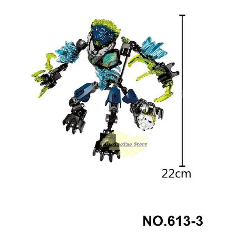 

2019 KSZ 613-1 COMPATIBLE BIONICLE 71312 BIOCHEMICAL WARRIOR BIONICLE EKIMU THE MSDK MAKER BUILDING BLOCK TOY BRINGUEDOS