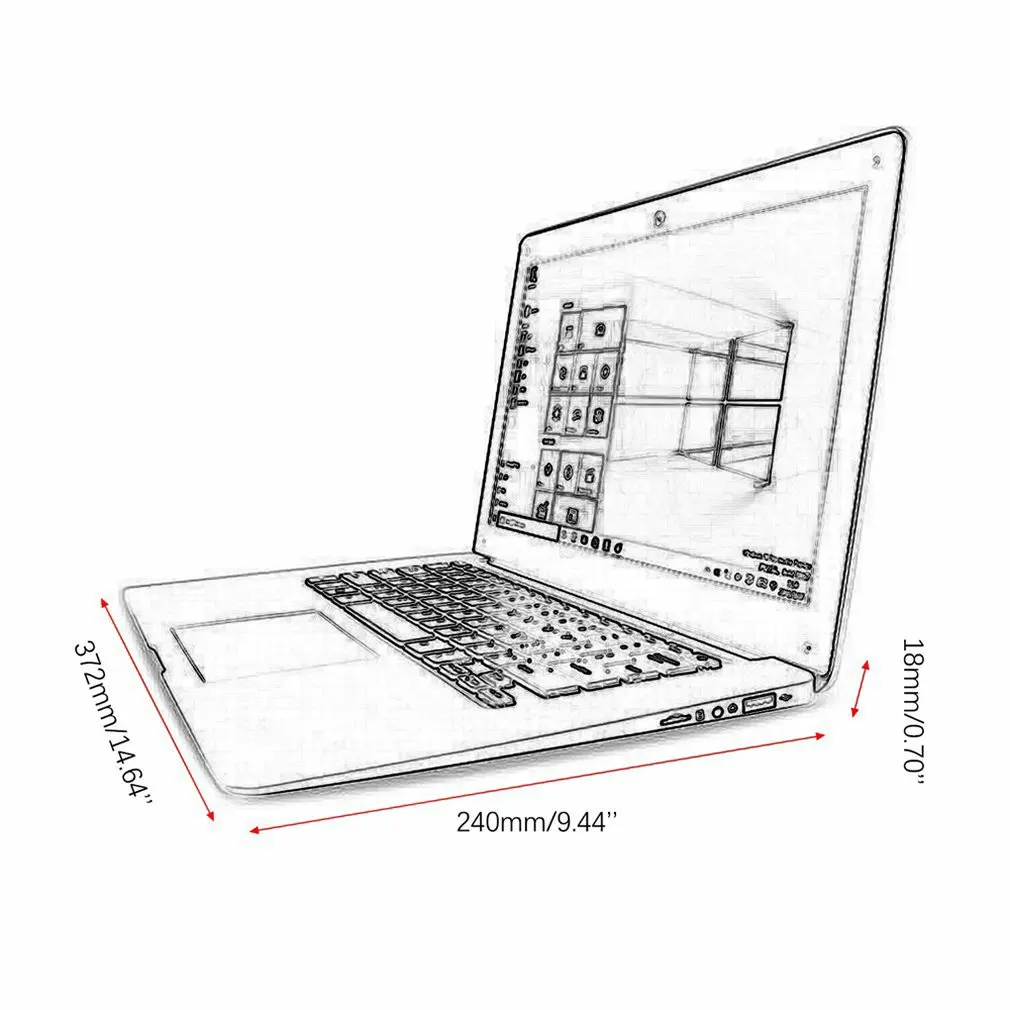 15.6-Inch Quad-Core Ultra-Thin Office Internet