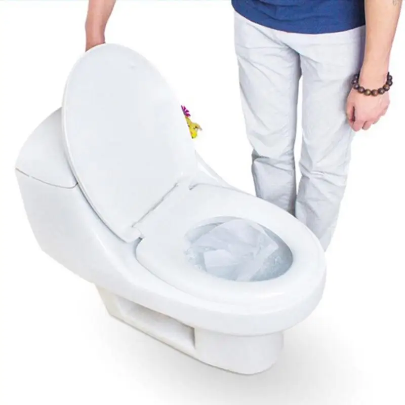 2019 10pcs Disposable Toilet Seat Cover Home Travel Bathroom Toilet Paper Pads Disposable Toilet Tissue