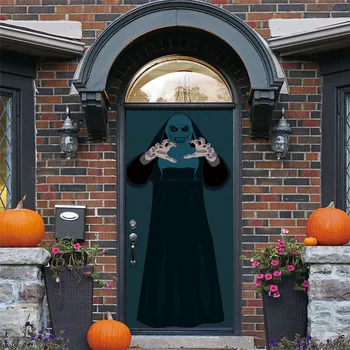 

wall sticker room decoration stickers Foreign Trade New Halloween Creative Funny Door Glass Window Stickers наклейки на стену