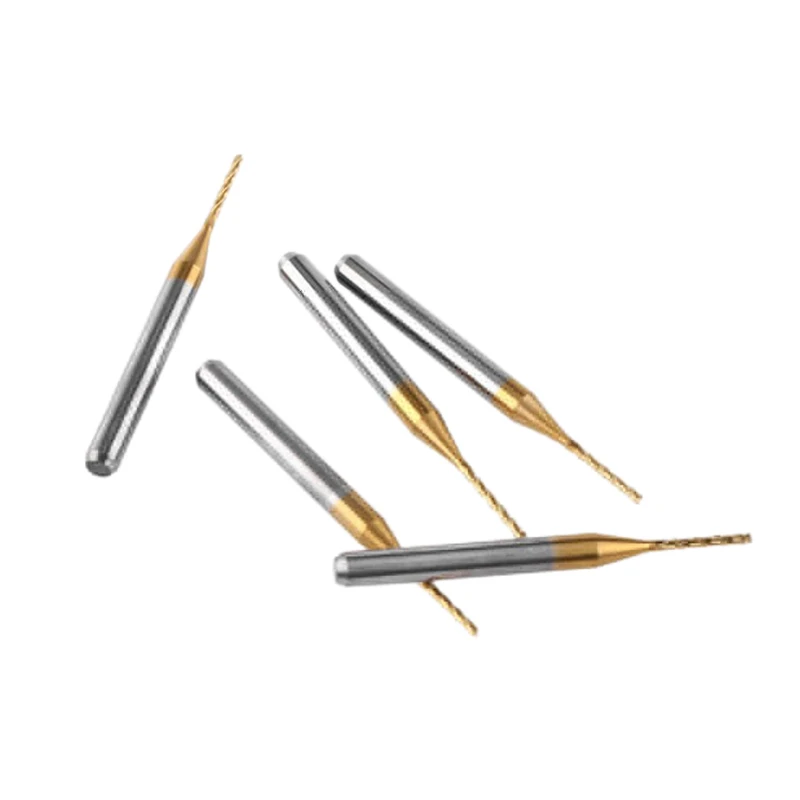 Top-10Pcs пальто 3,175X1 мм Концевая мельница гравировальные Биты ЧПУ фрезы Ssp