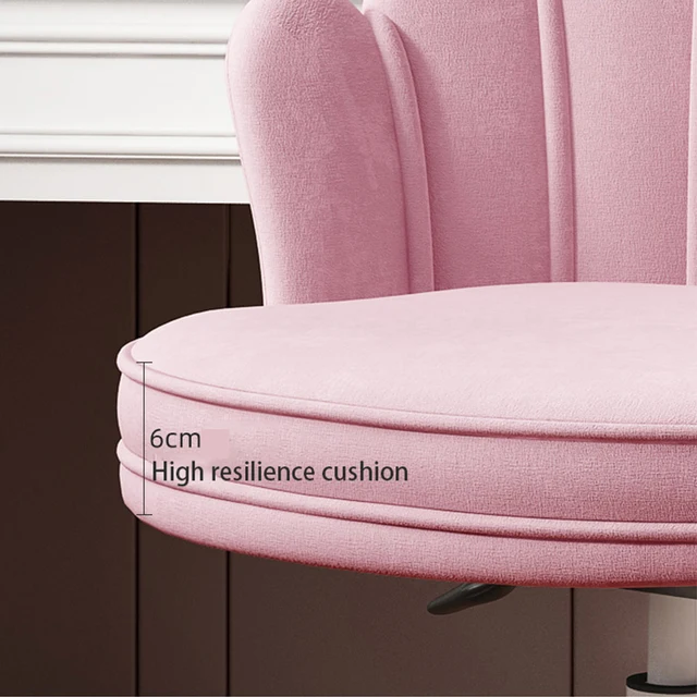 Net red petal chair anchor live computer chair pink girl cute bedroom desk can be raised