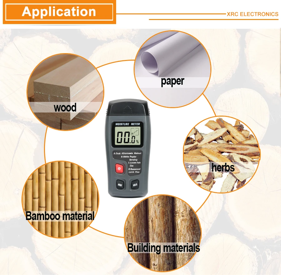 Wood moisture meter MT10 description 02