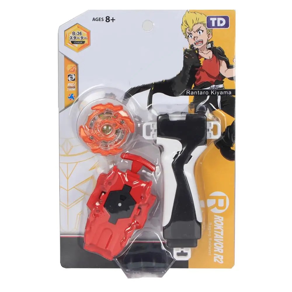 Beyblades Burst Set Metal Fusion Alloy Battle Gyroscope Toys for Children Assemble Spinning with Wire Launcher and Handlebar | Игрушки и