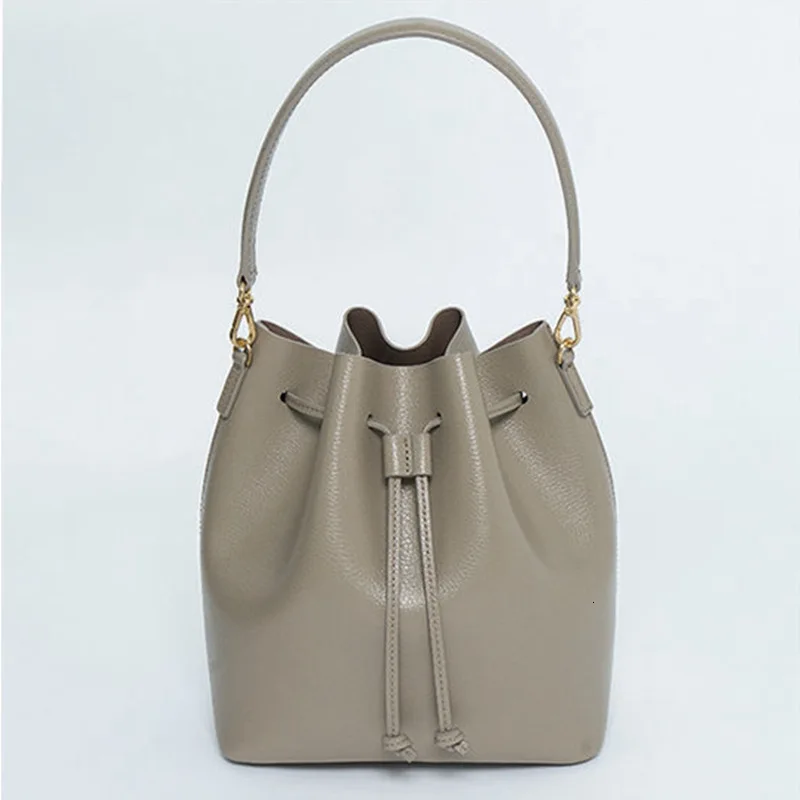 

Genuine Leather Woman Function Bag Lady Messenger Single Shoulder