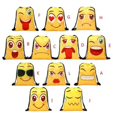 Косметическая сумка для хранения, моющаяся упаковка, водонепроницаемый органайзер, Забавный милый узор, большая емкость, упаковка для хранения на шнурке