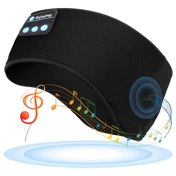 

Wireless Bluetooth Music Phone Yoga Running Breathable Elastic Sport Sweatband Headband Earphone