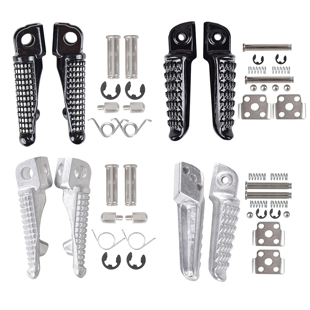 

KLE 650 Motorcycle For Kawasaki KLE 650 VERSYS 2007 2008 2009 Motorcycle Footrests Front Rear Foot Pedal Foot Rests Pegs