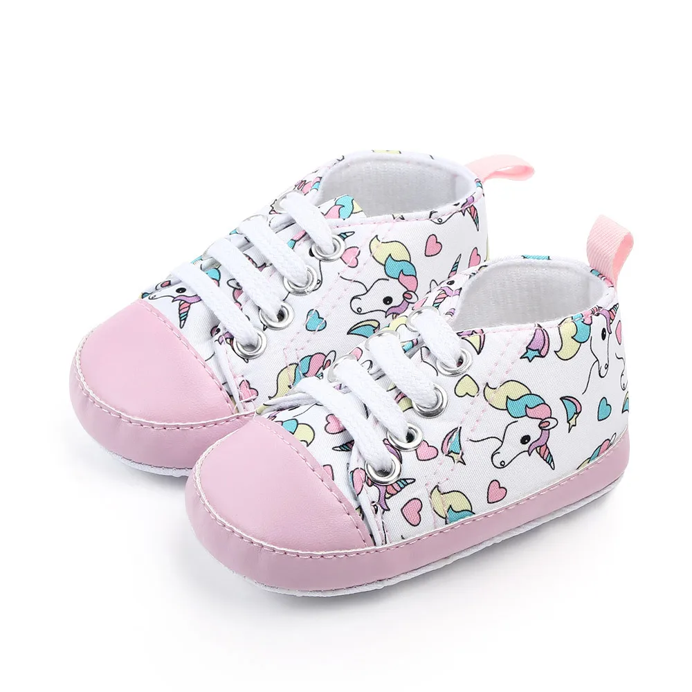 Newborn Baby Boy Shoes Fashion Canvas Baby Girl Shoes Cartoon Cute Infant Shoes Girls Baby Moccasins