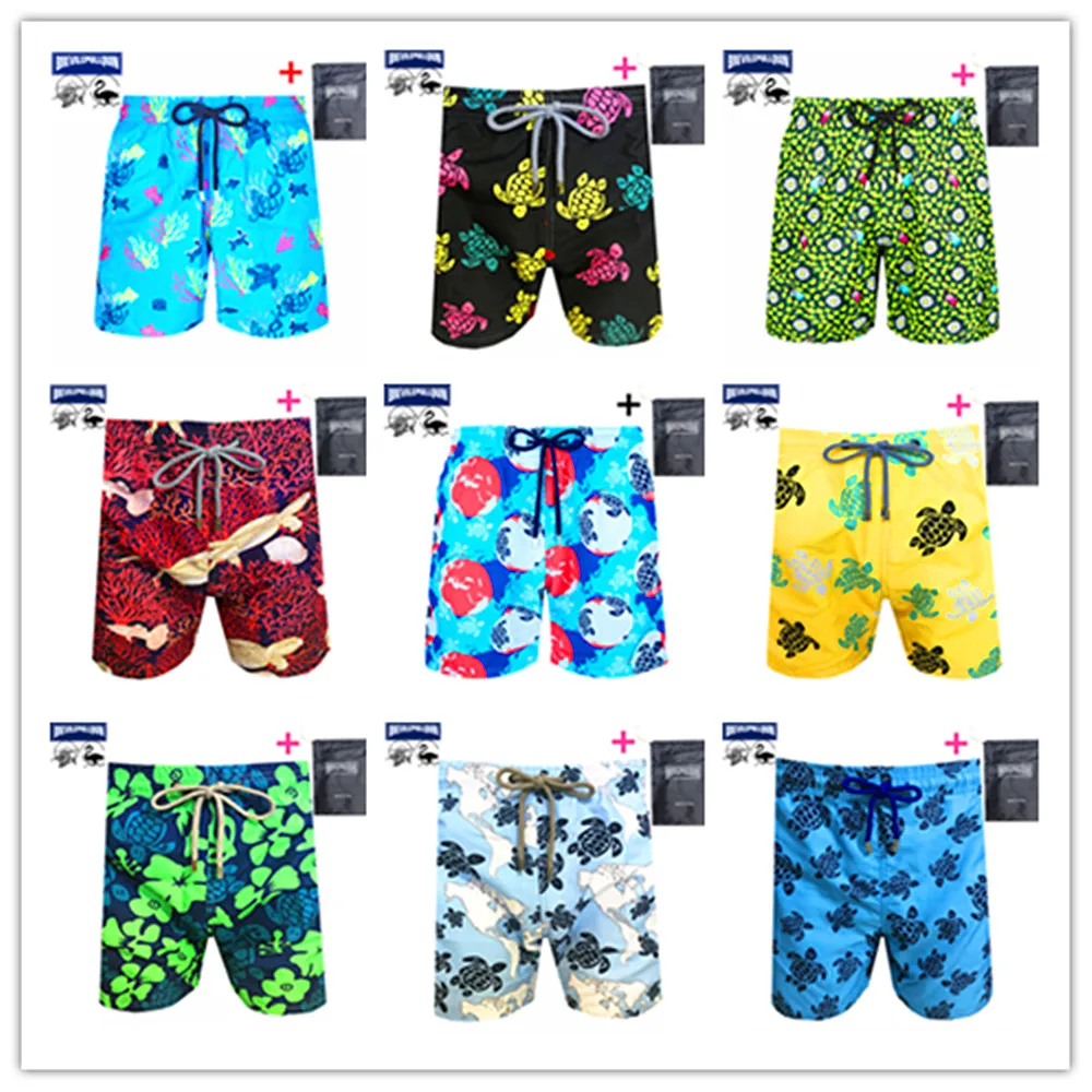 

Hot Sale 2021 Classic Brand Men Swimwear Brevilepullquin Beach Boardshorts Adult Turtles Sportswear Spring Summer 900 Colors