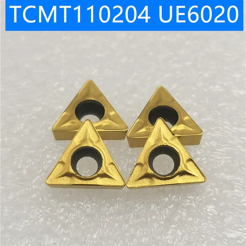 

50PCS TCMT110204 UE6020 Carbide Inserts Internal Turning Tools Cutting Tool CNC tools Lathe cutter TCMT 110204