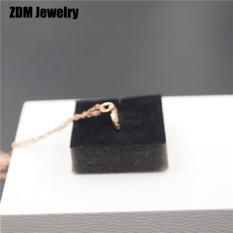 925 пробы серебряные ожерелья подвески для женщин подходят DIY - Окраска металла: 712164690