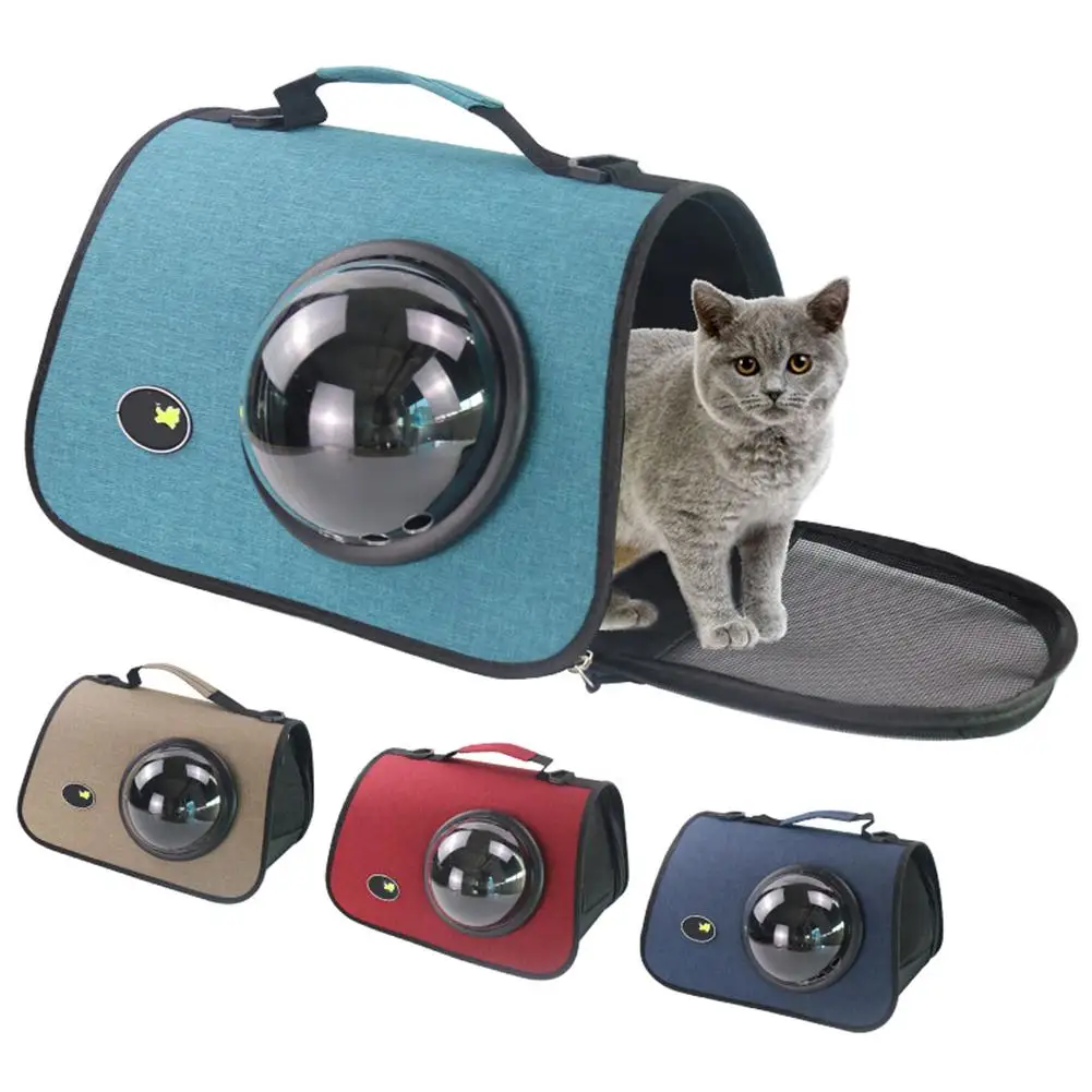 HOT !!! Pet Dog Travel Portable Foldable Carrier Bag Breathable Space Capsule Handbag Portable Pet Backpack Carrier
