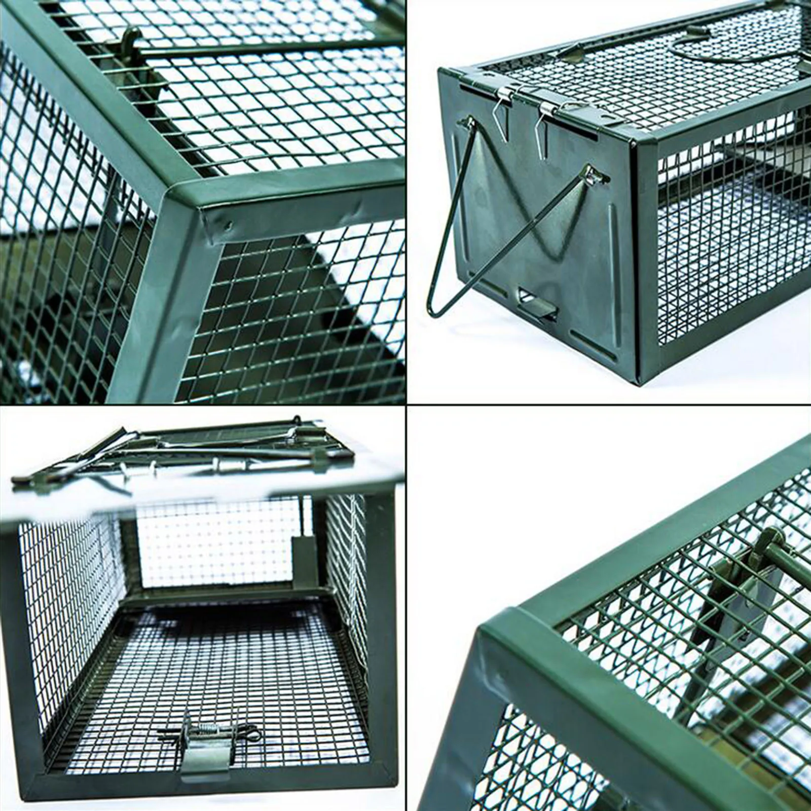 Mouse Trap metal 1 Door Humane Live Animal Mouse Cage Rat Mouse