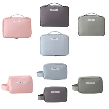 

Multifunctional Cosmetic Bag Makeup Case Pouch Toiletry Travel Zip Wash Organize L