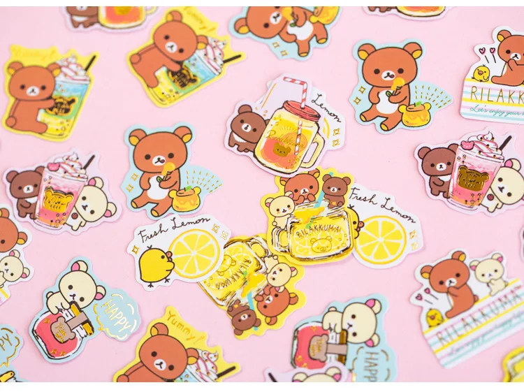Rilakkuma и Kawaii Sumikko Gurashi Bullet Journal Декоративные Канцелярские наклейки Скрапбукинг DIY дневник альбом палка этикетка