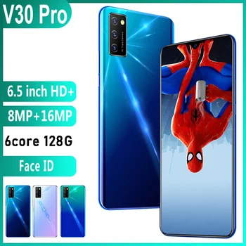 

Smart phone 6.5" 4core 64GB ROM Octa Core 3800mAh Android Smart Phone Unlock cheap phones Student mobile phone gobal version