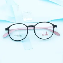 Корея Supter светильник Винтаж TR90 рецепта Для женщин ретро круглые очки для близоруких каркасные Lentes De Hombre бокалы