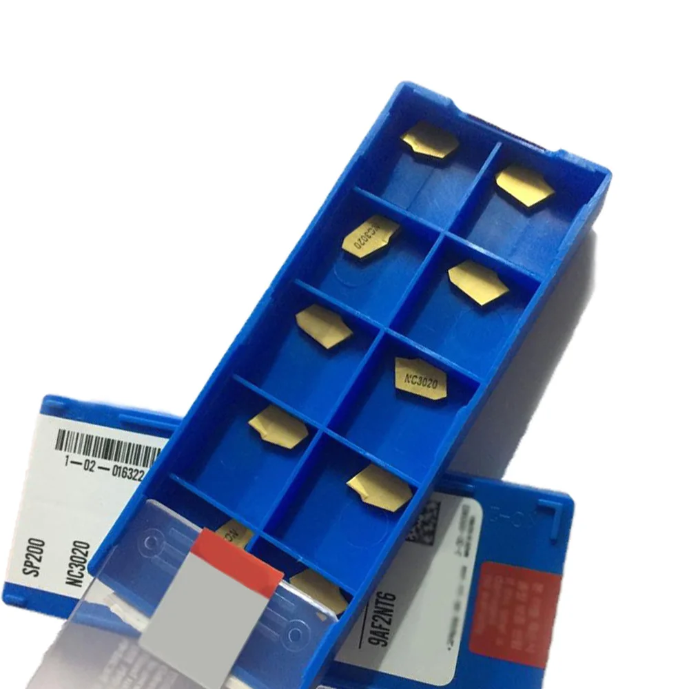 Pkg-20 SP200 NC3020 GTN-2 пазовые отрезные ЧПУ Вставки 2 мм ширина ZQMX2N11-1E