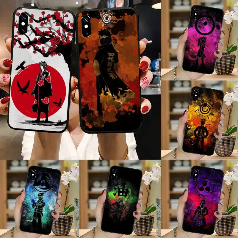 

Naruto Itachi Kakashi Akatsuki Phone Case For Xiaomi Redmi note 4 4X 8T 9 9s 10 K20 K30 cc9 9t pro lite max