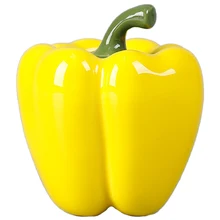 Профессиональный Большой в форме перца керамический чай может портативный путешествия ручной резервуар для хранения герметичные украшения ресторан Decorat