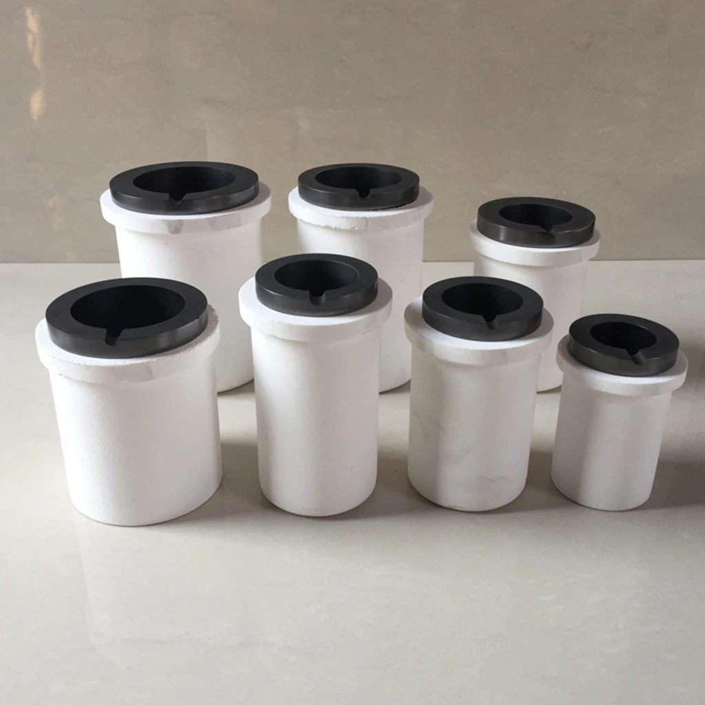 High Purity Graphite Crucible Jewelry Casting Ingot Mould for Melting Gold, Silver, Brass, Aluminum, Copper, Zinc, Plumbum