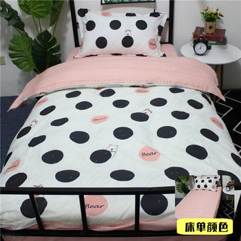 

Four-Piece Bedding Linen Quilt Three-Piece Set Student Dormitory Single Bed Bunk Bed Quilt Set