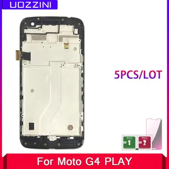 

5 Pcs LCD Display For Motorola MOTO G4 Play XT1604 XT1602 LCD Touch Screen Digitizer Assembly Replacement