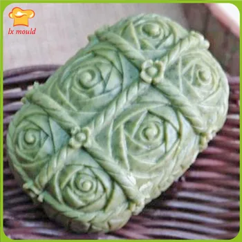 

Rose bud silicone mold cake baking aromatherapy gypsum candle handmade DIY soap silicone mold