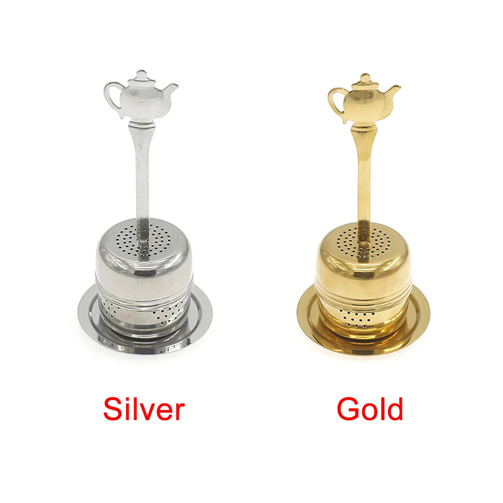 Leaf Accessories Stainless Steel With Handle Easy Clean Rustproof Coffee Tea Infuser Kitchen Spice Home Gift Diffuser