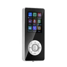 Bluetooth 4,2 5 клавиш MP4 музыкальный плеер, мини-подключи и играй диктофон с слотом для карт памяти спортивный музыкальный плеер Bluetooth