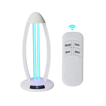 

110V US Remote Control Ultraviolet Sterilizing lamp 38W UV Disinfection Light High Ozone UVC Germicidal Lamp Killing