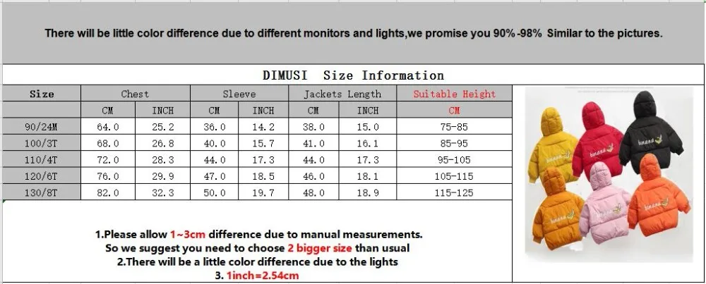 DIMUSI/зимние куртки-бомберы для мальчиков; модные плотные теплые пальто с капюшоном; детская одежда; Повседневная ветровка для маленьких девочек