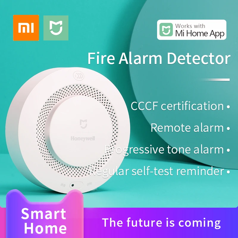 Датчик дымовой сигнализации Xiaomi Mijia Honeywell многофункциональный шлюз mi Home 3