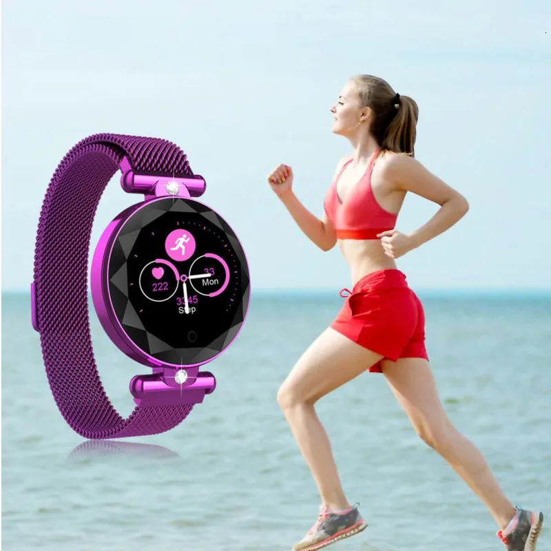 

S886 Lady Smart Watch Heart Rate Woman Wristband Female Smart Bracelet Fitness Tracker Smart Band Sport Watch Lady Smartwatch