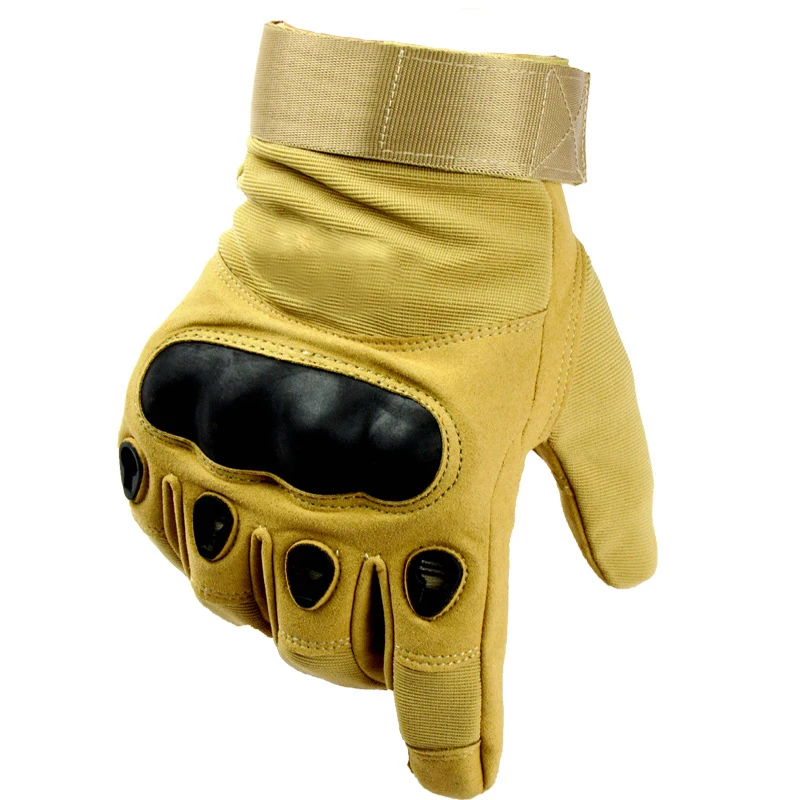 

Outdoor Sports Tactical Gloves Full Finger for Hiking Riding Cycling Military Men's Gloves Armor Protection Shell Gloves