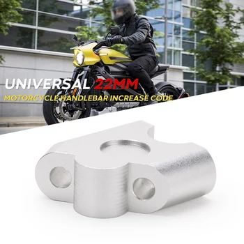 

Motorcycle Handlebar increase CNC Aluminum Alloy Bar Clamps 22mm or 1 1/8"