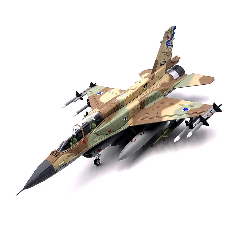 Джейсон пачка Diecast металлические 1:72 ВВС Израиля f 16i гроза Военный Истребитель