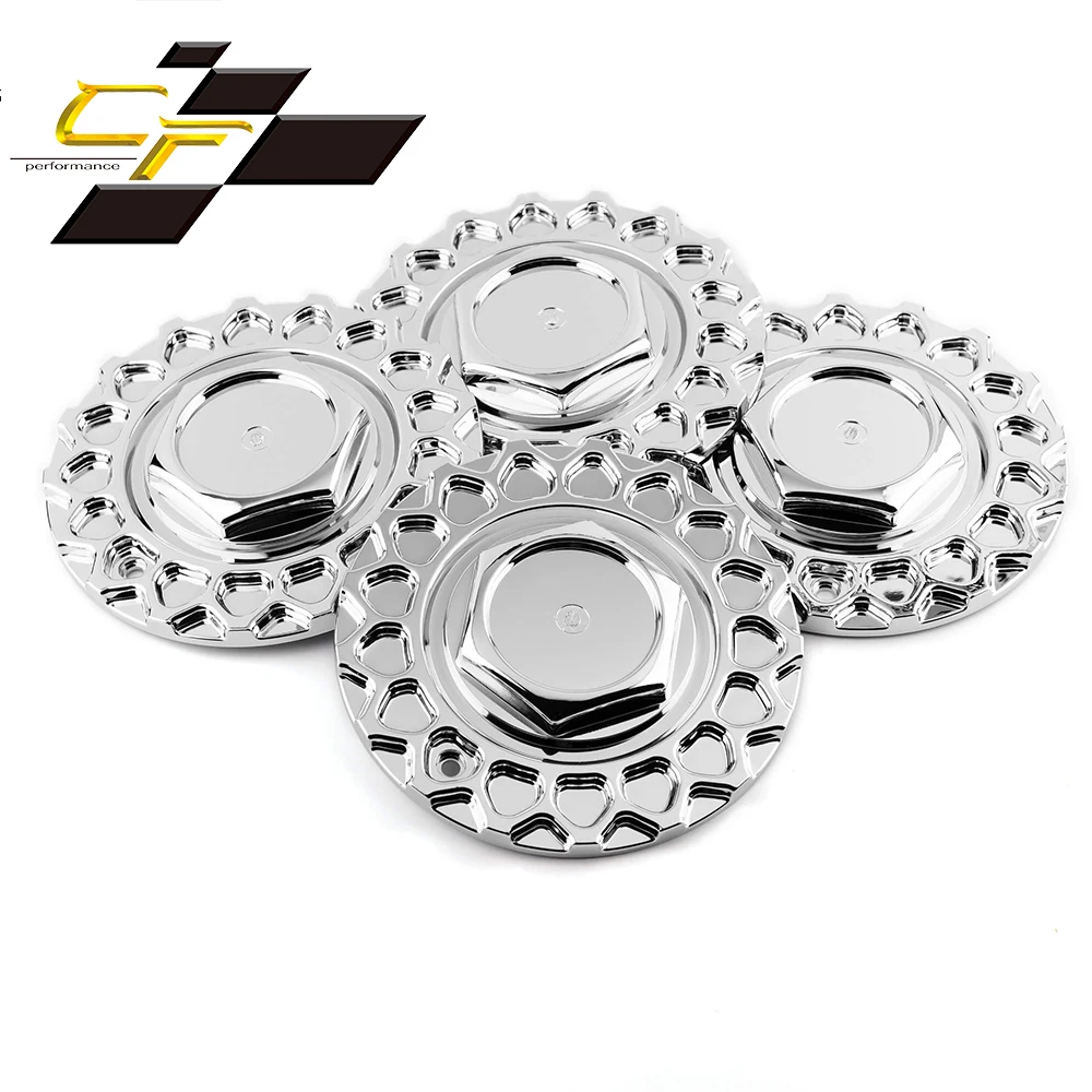 

4pcs Wheel Hub Cap168mm For RS Rim Cover 247L169 135S170 9155L169 Center Hubcap Car Styling Alloy Accessories Chrome