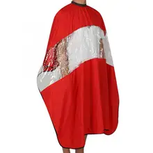 Парикмахерская Высококачественная антипригарная прозрачная квадратная ткань для взрослых Парикмахерская Стрижка Водонепроницаемая перспективная ткань