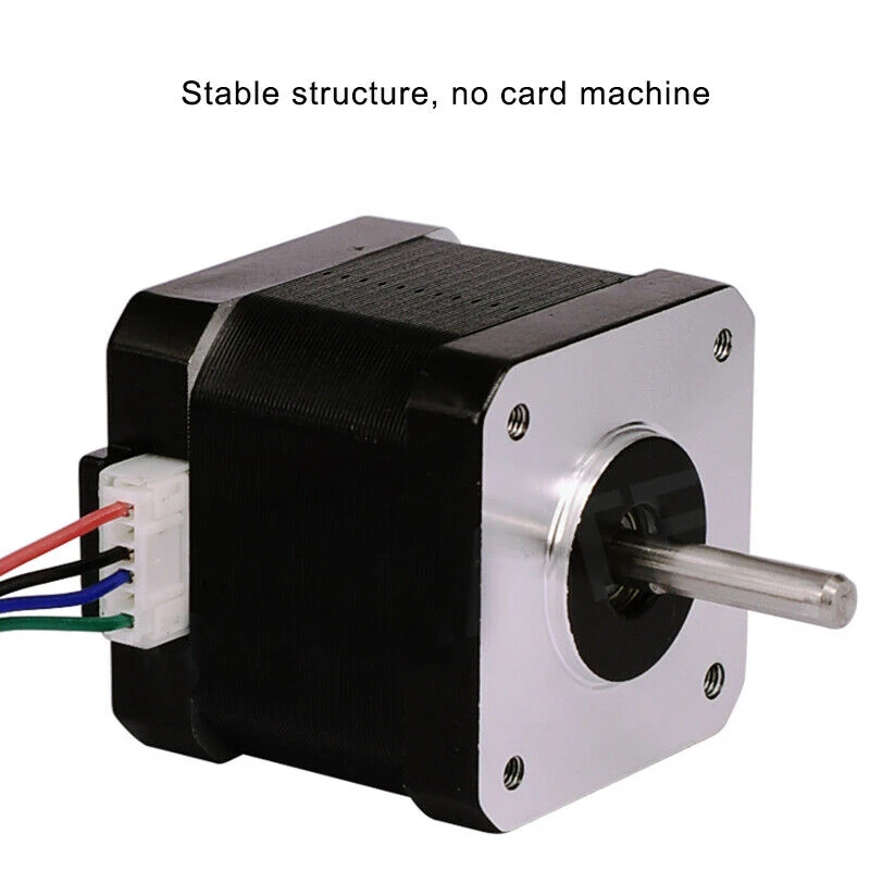 2 шт 12V 42 мм шаговый двигатель 42BYGH40-1704A для 3D-принтеры CNC робот 1,8 градусов, с 4мя фазами, провод